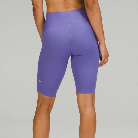 Lululemon SenseKnit Running High-Rise Short 10" Charged Indigo - Picture 6 of 6